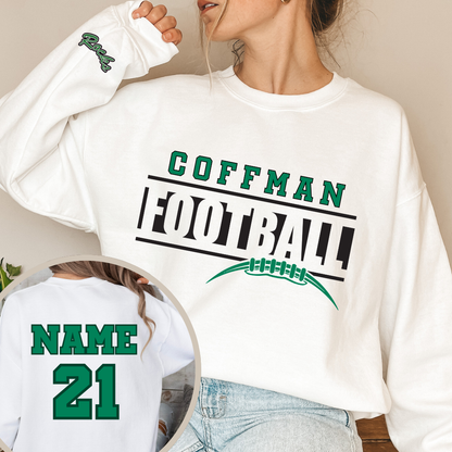 Coffman Football Crewneck Sweatshirt