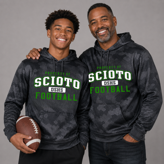 Dublin Scioto Hoodie - Football CamoHex
