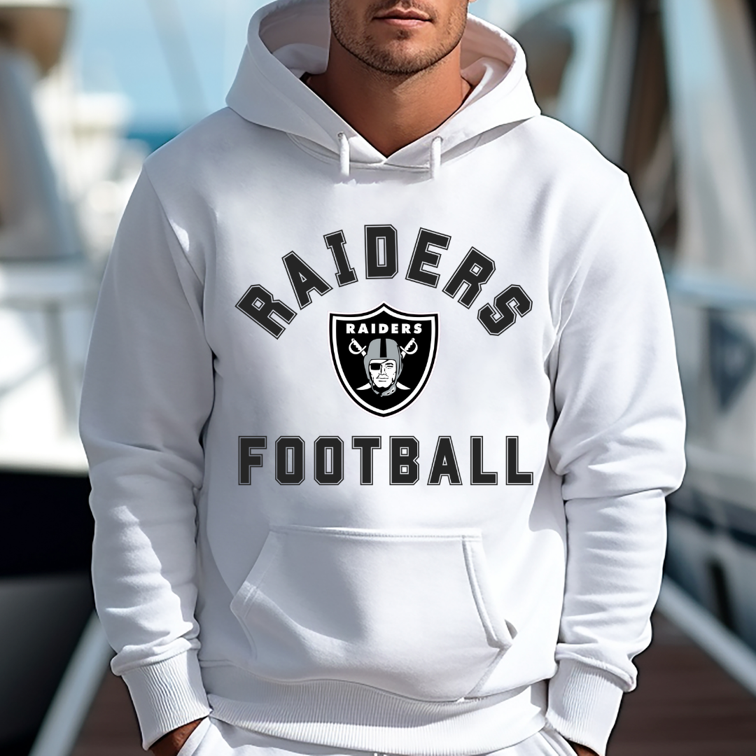 Raiders Football Hoodie – Simply Spiritwear Raiders Football Hoodie – Simply Spiritwear