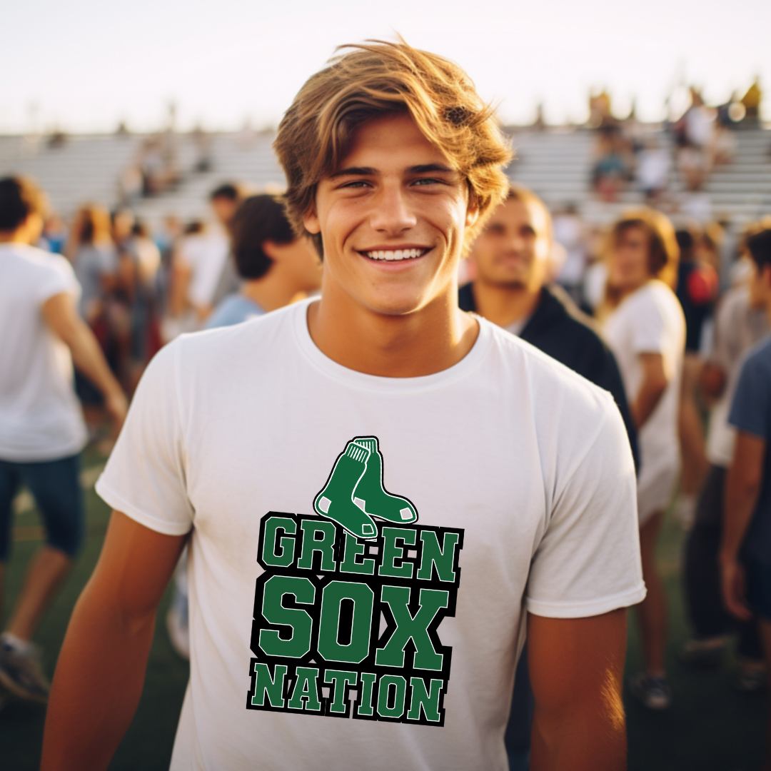 Green Sox Tee Style 8