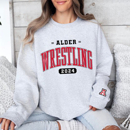 Alder Wrestling 2024 Crewneck Sweatshirt