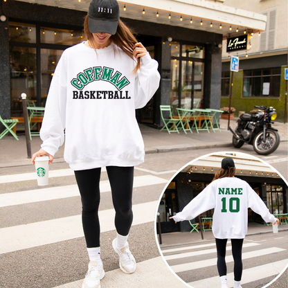 Coffman Basketball Crewneck Sweatshirt Style 2