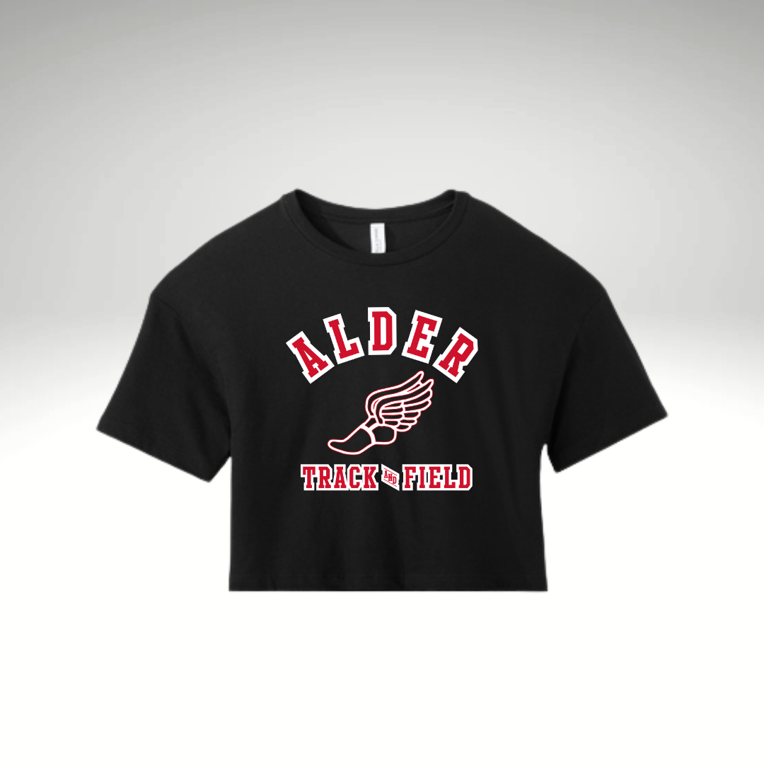 Alder Track & Field Crop Tee 1