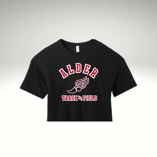 Alder Track & Field Crop Tee 1