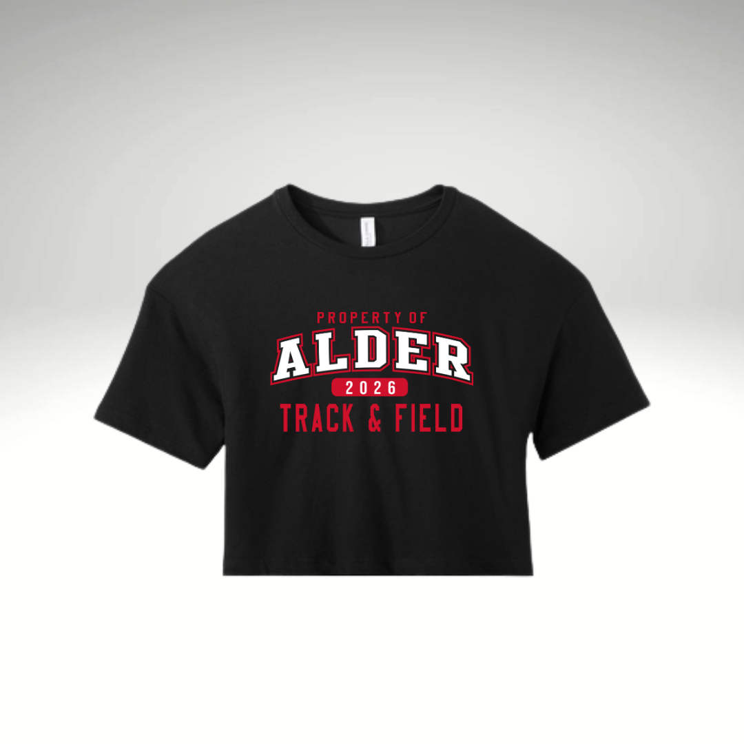 Alder Track & Field Crop Tee 2