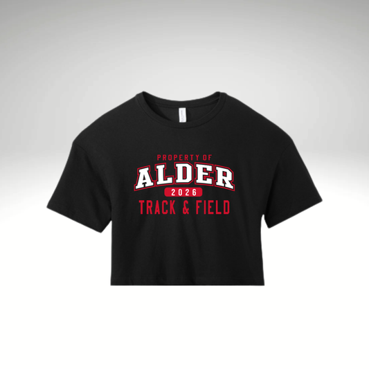 Alder Track & Field Crop Tee 2