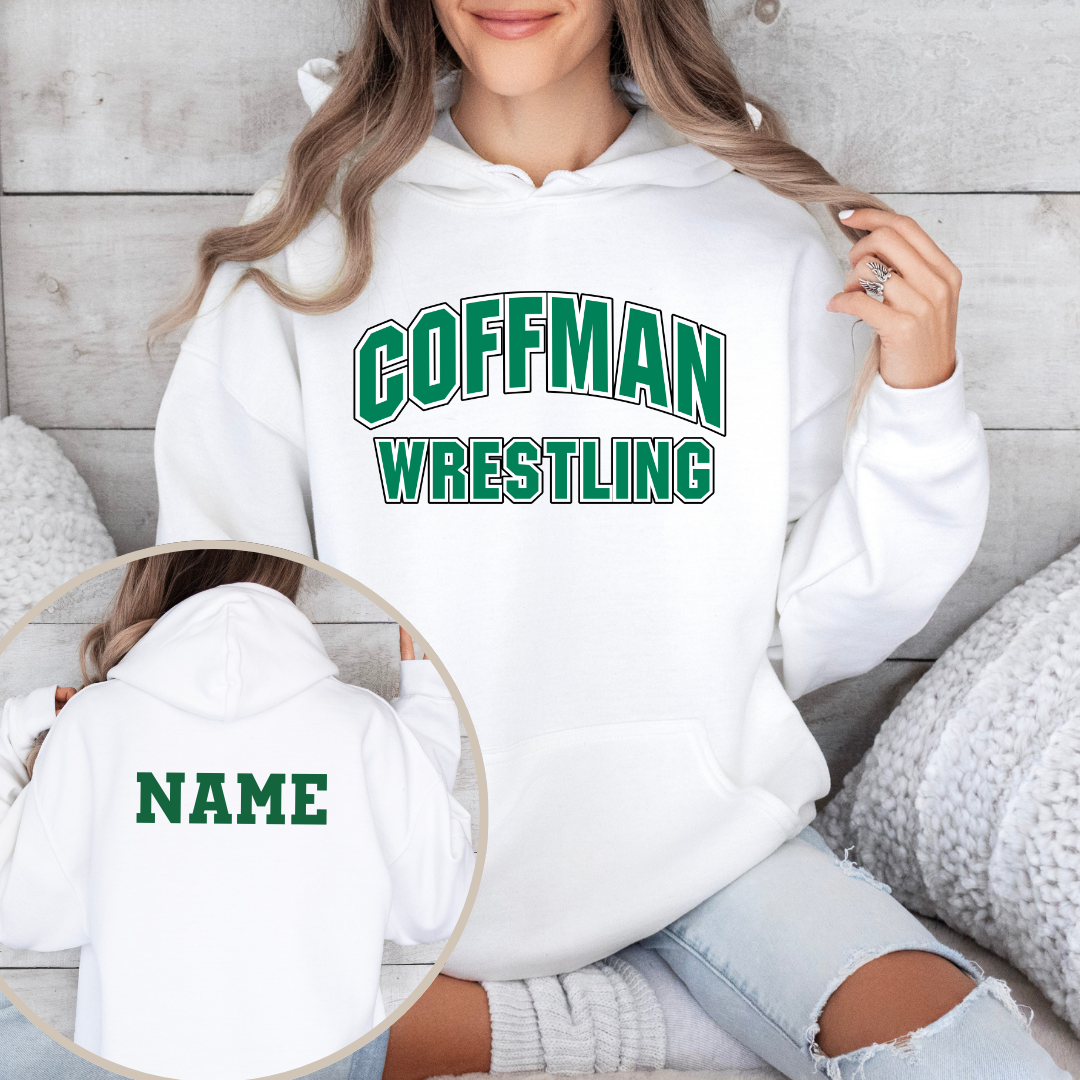 Coffman Wrestling Hoodie Style 4