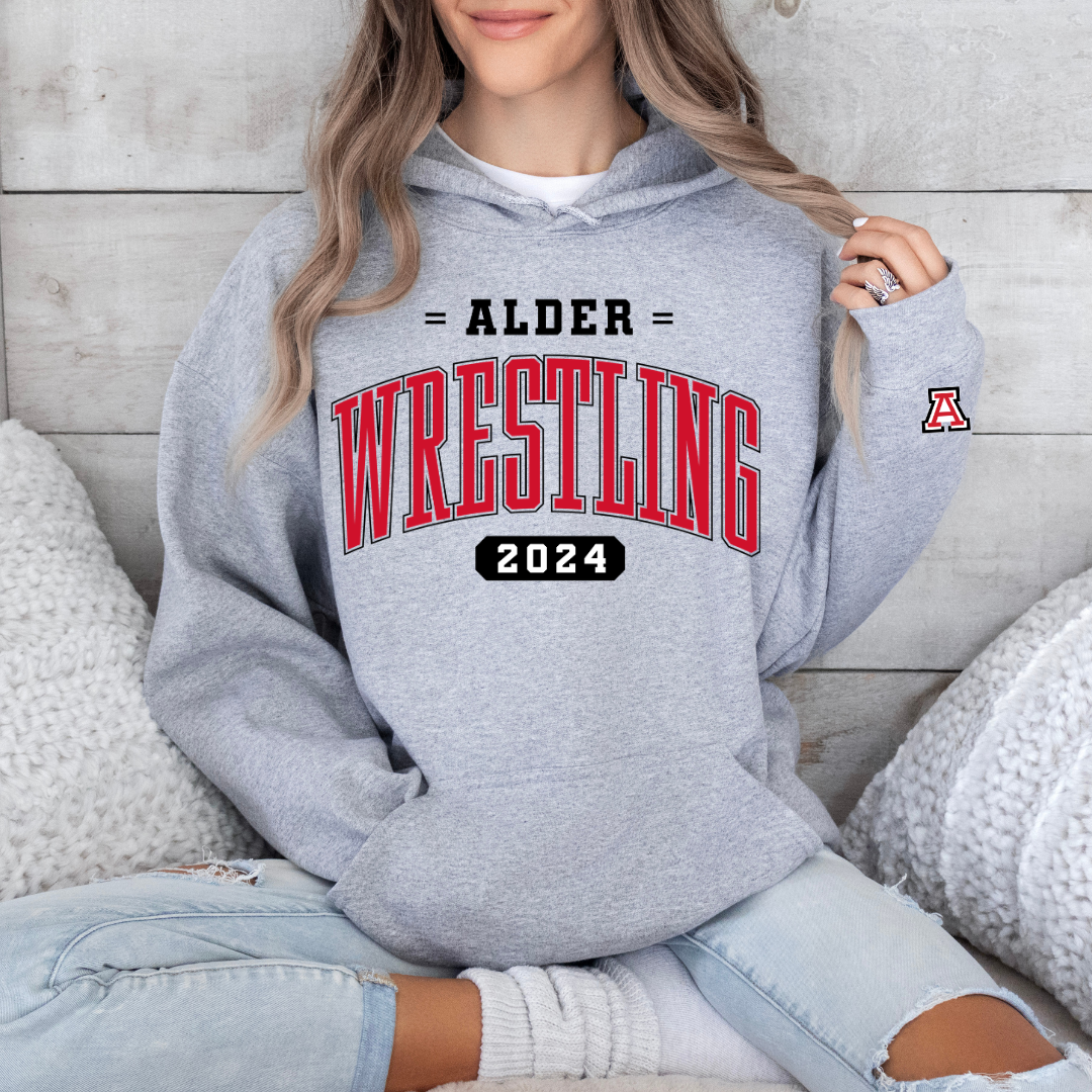 Alder Wrestling 2024 Hoodie