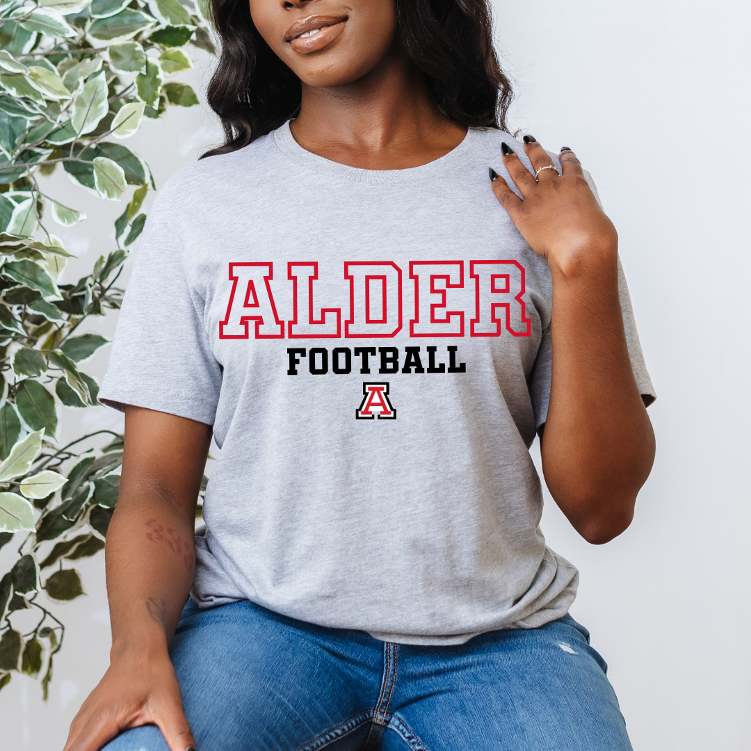 Alder Football Tee