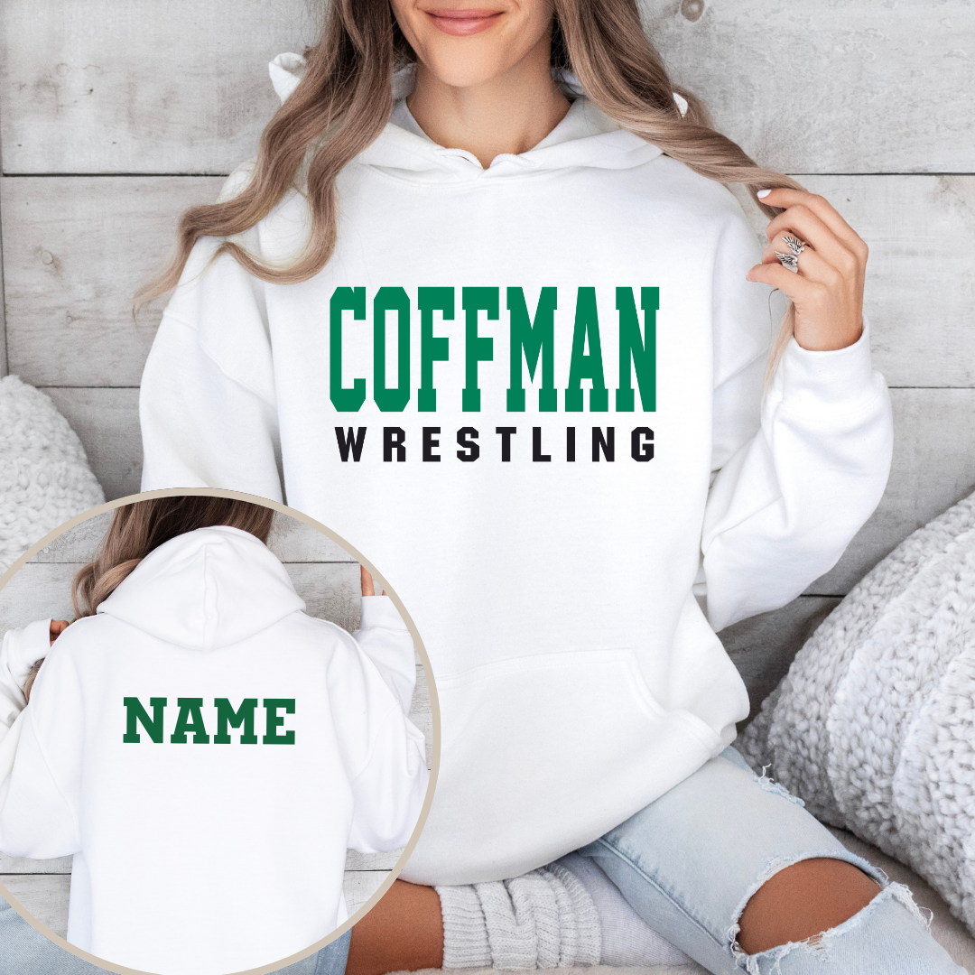 Coffman Wrestling Hoodie Style 6