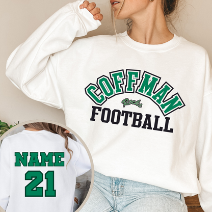 Coffman Football Crewneck Sweatshirt