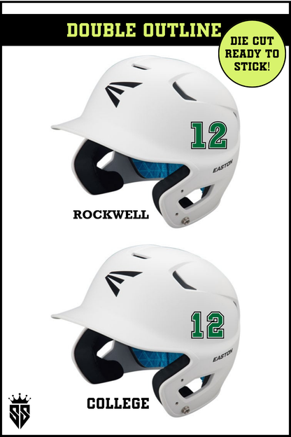 Sports Decal NUMBERS