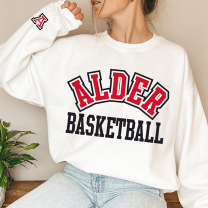 Alder Basketball Crewneck Sweatshirt