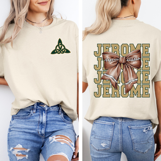 Jerome PRETTY PREP Logo Baseball Tee