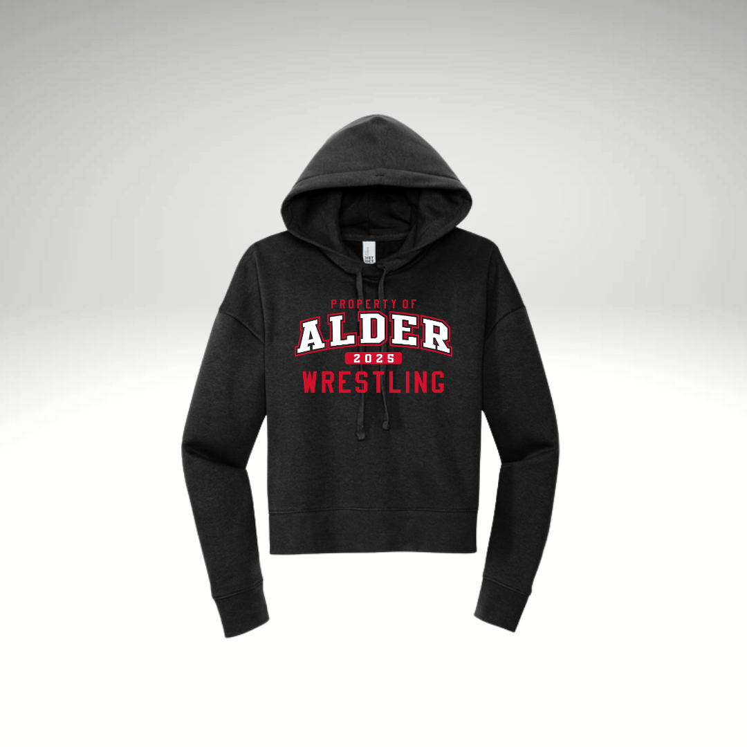 Alder Wrestling Crop Hoodie 1