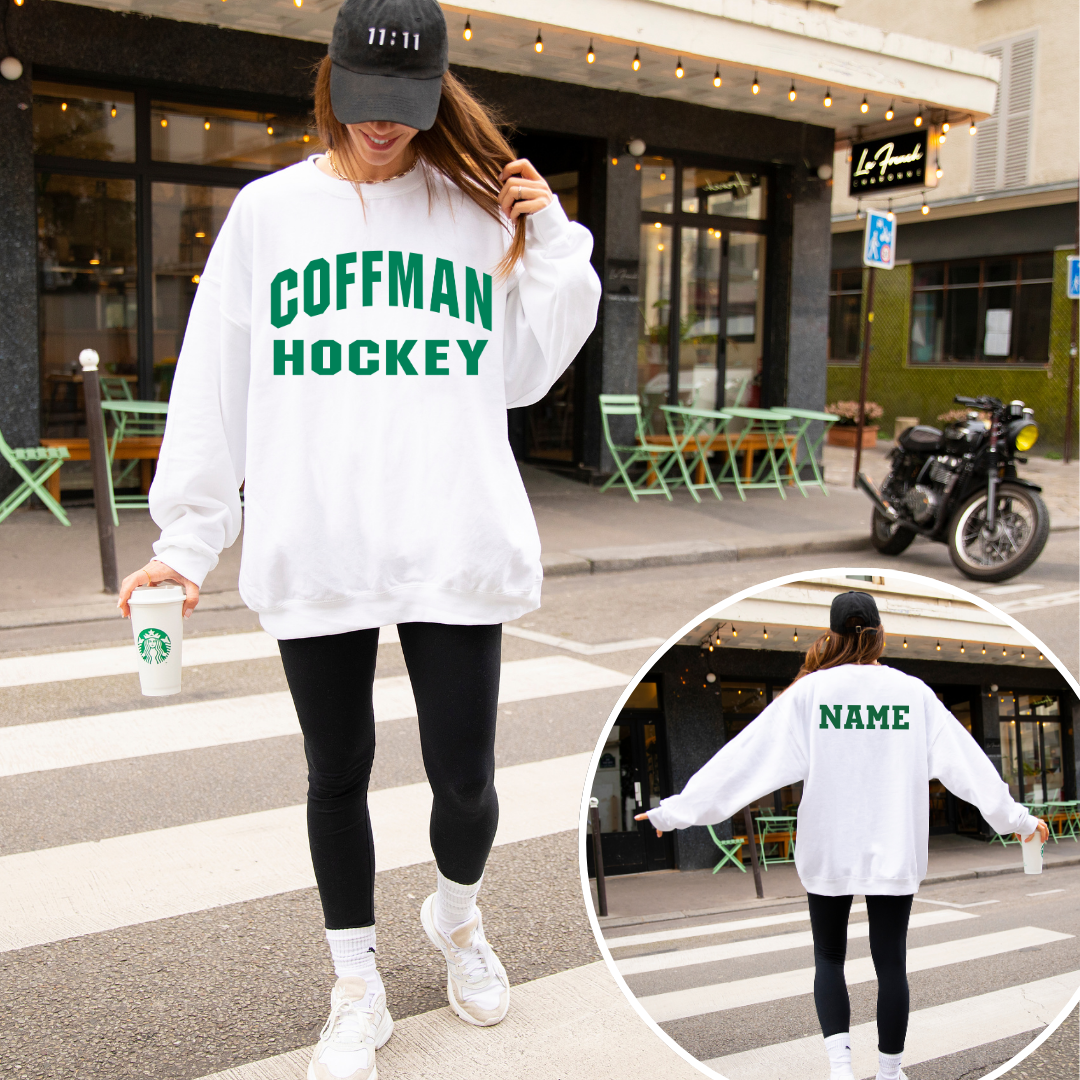 Coffman Hockey Crewneck Sweatshirt Style 7