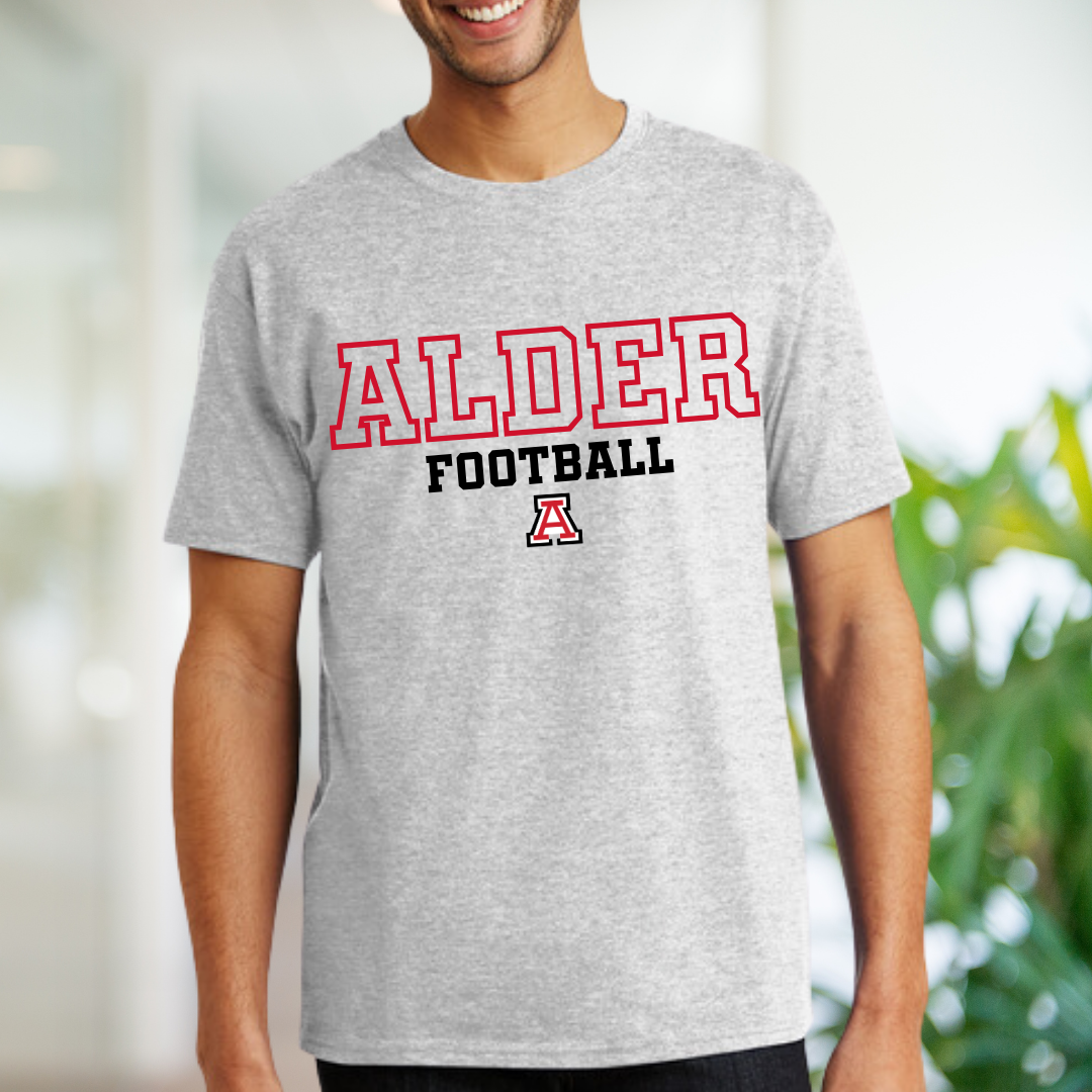 Alder Football Tee