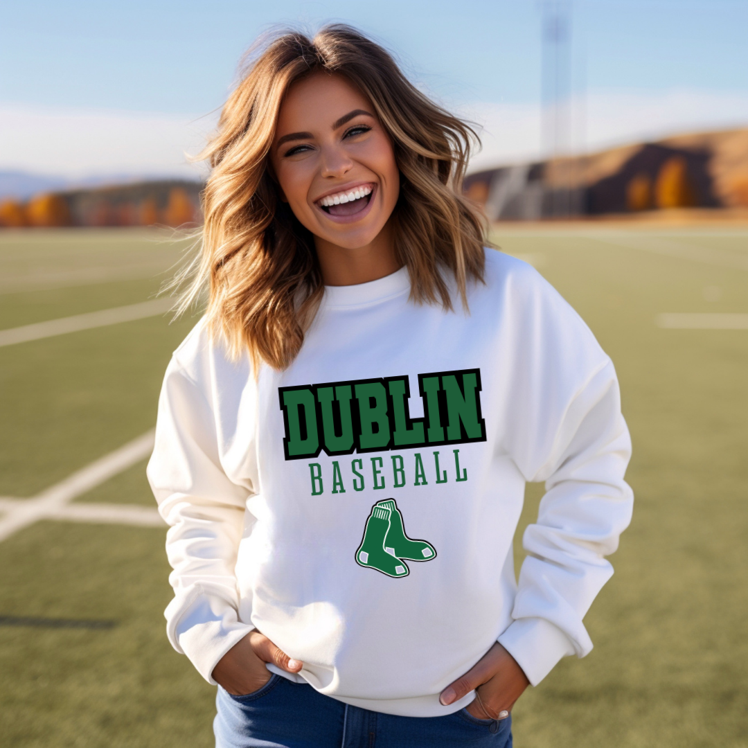 Green Sox Crewneck Sweatshirt Style 2