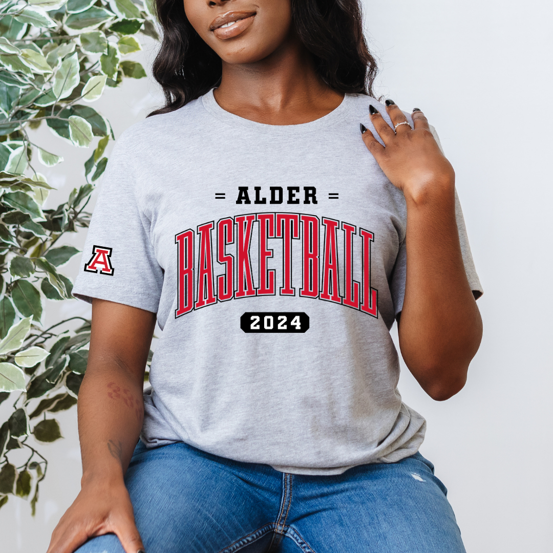 Alder Basketball 2024 Tee