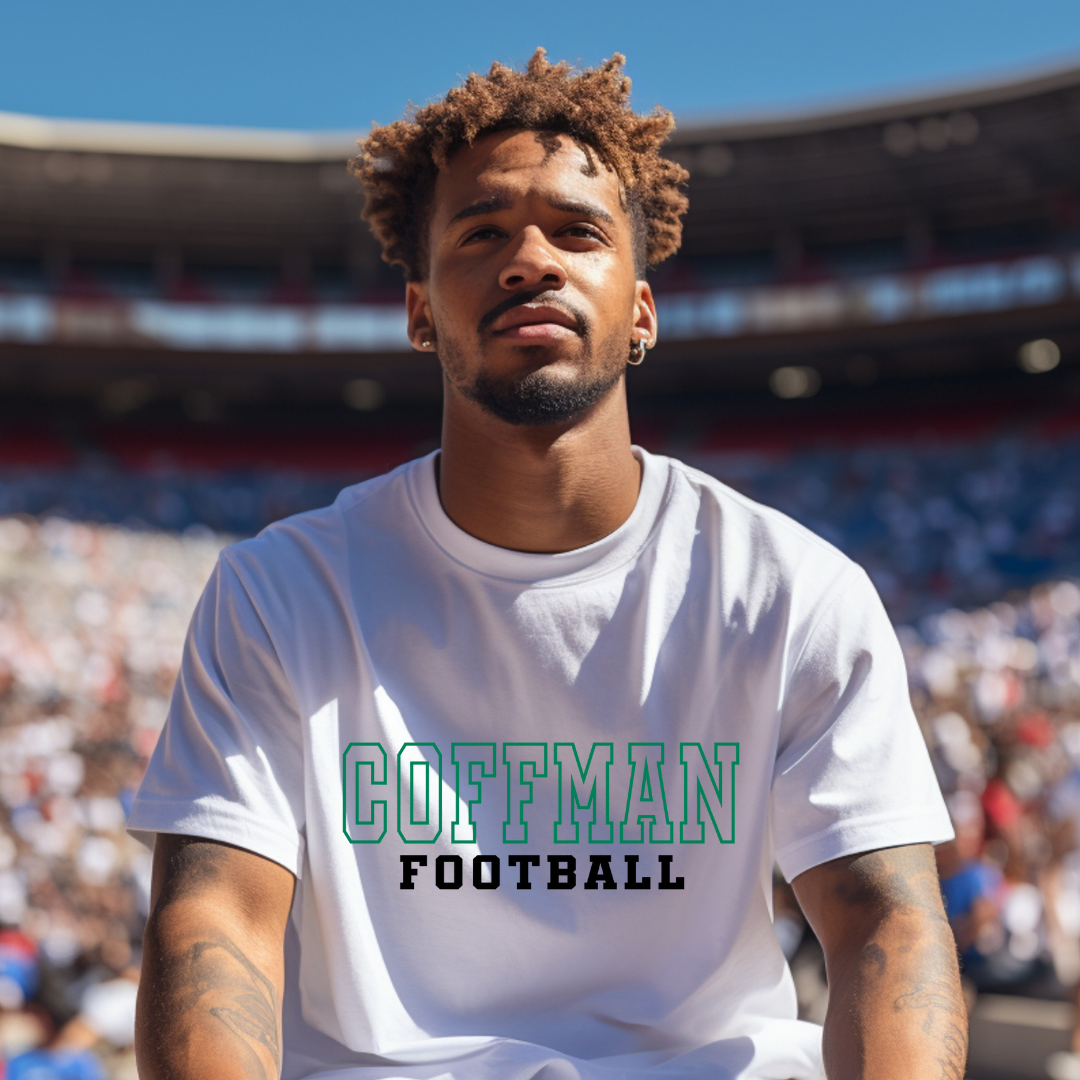 Coffman Football Tee