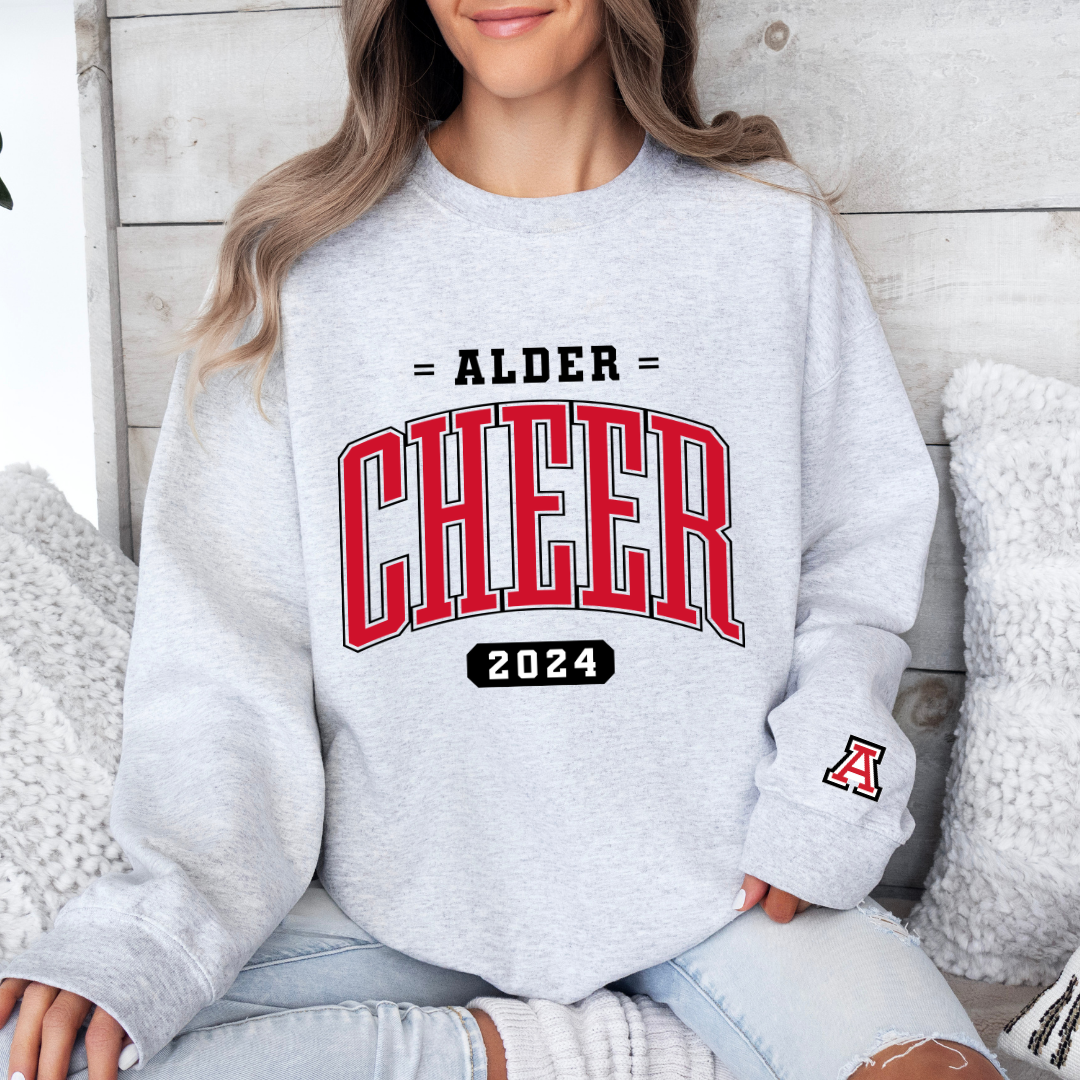 Alder Cheer 2024 Crewneck Sweatshirt