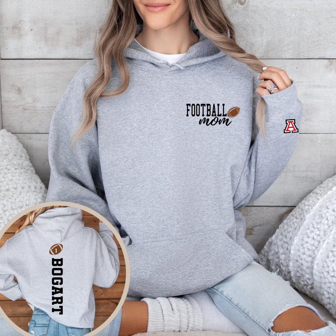 Alder Football Mom Hoodie