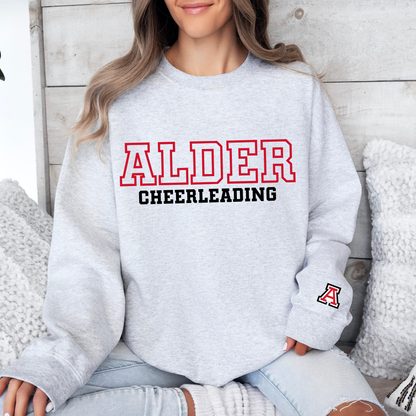 Alder Cheerleading Crewneck Sweatshirt