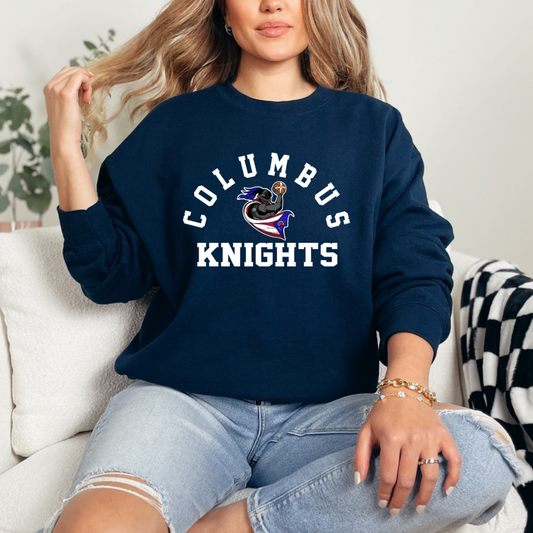 Columbus Knights Crewneck Style 2