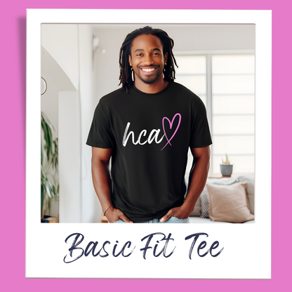 HCA Heart Basic Fit Tee