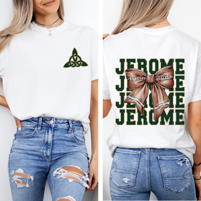 Jerome PRETTY PREP Logo Baseball Tee