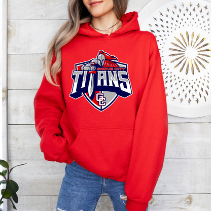Grove City Titans Baseball Hoodie Style 1