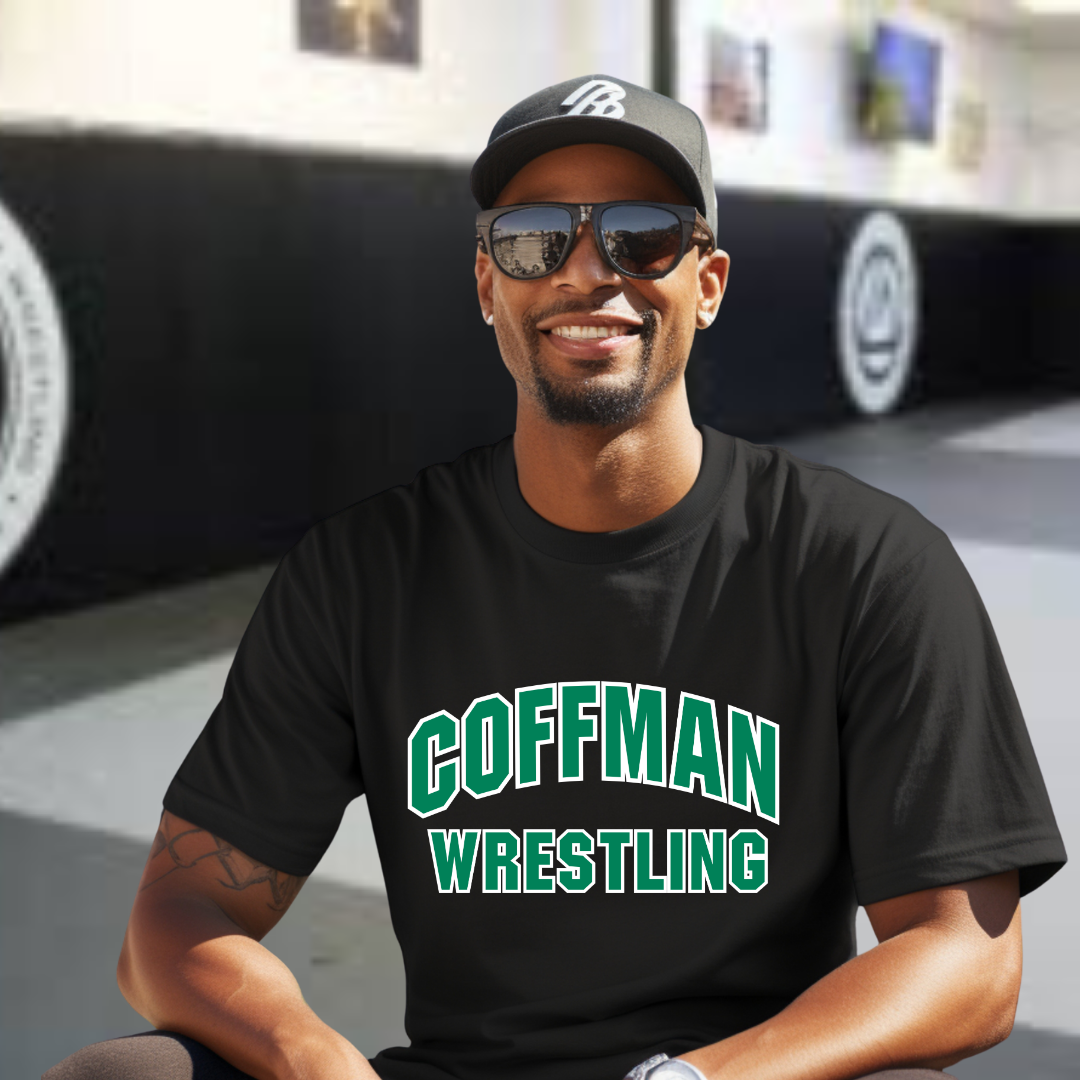 Coffman Wrestling Tee Style 4