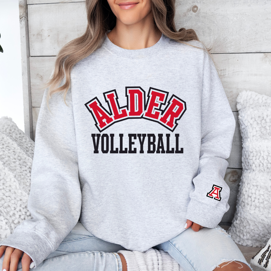 Alder Volleyball Crewneck Sweatshirt