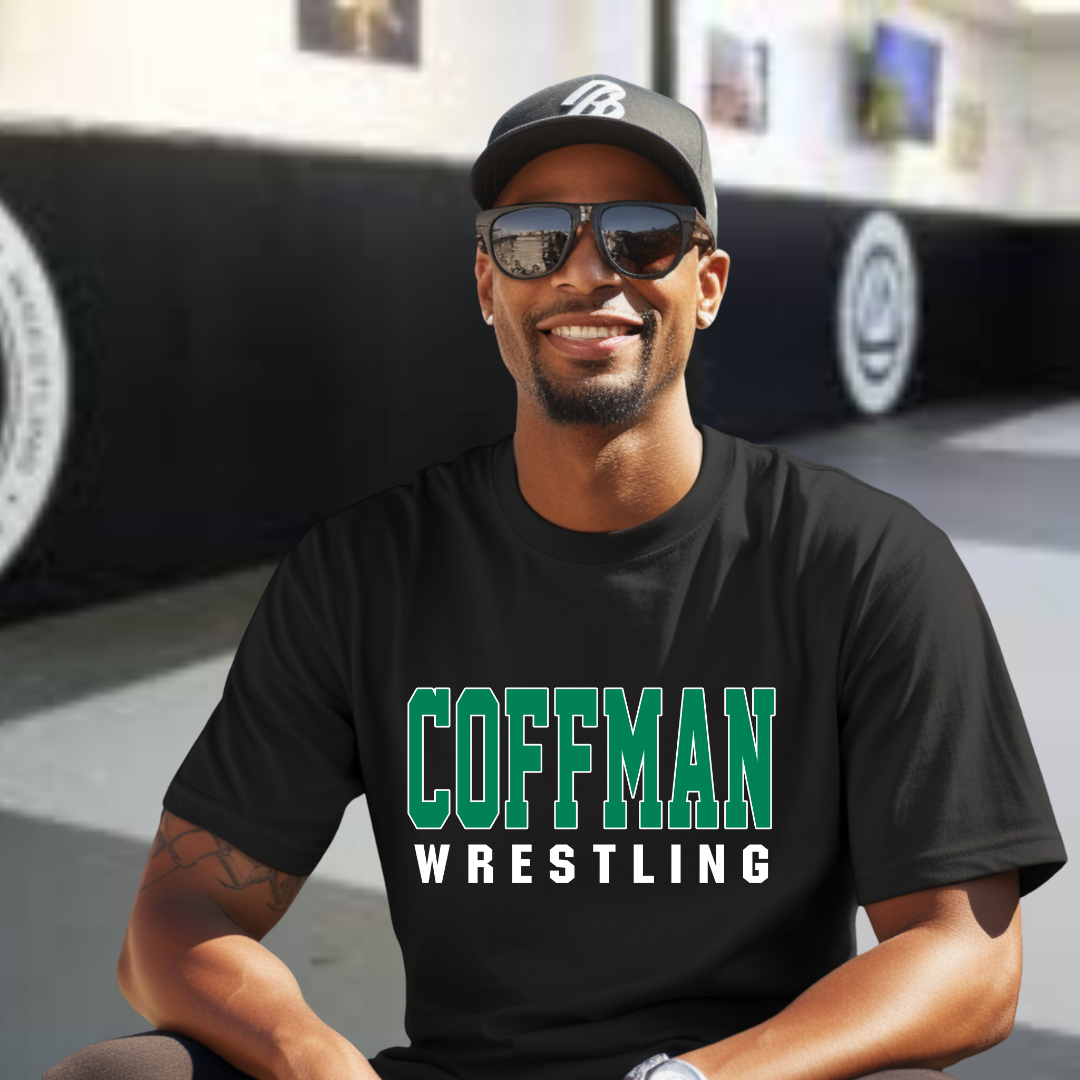 Coffman Wrestling Tee Style 6