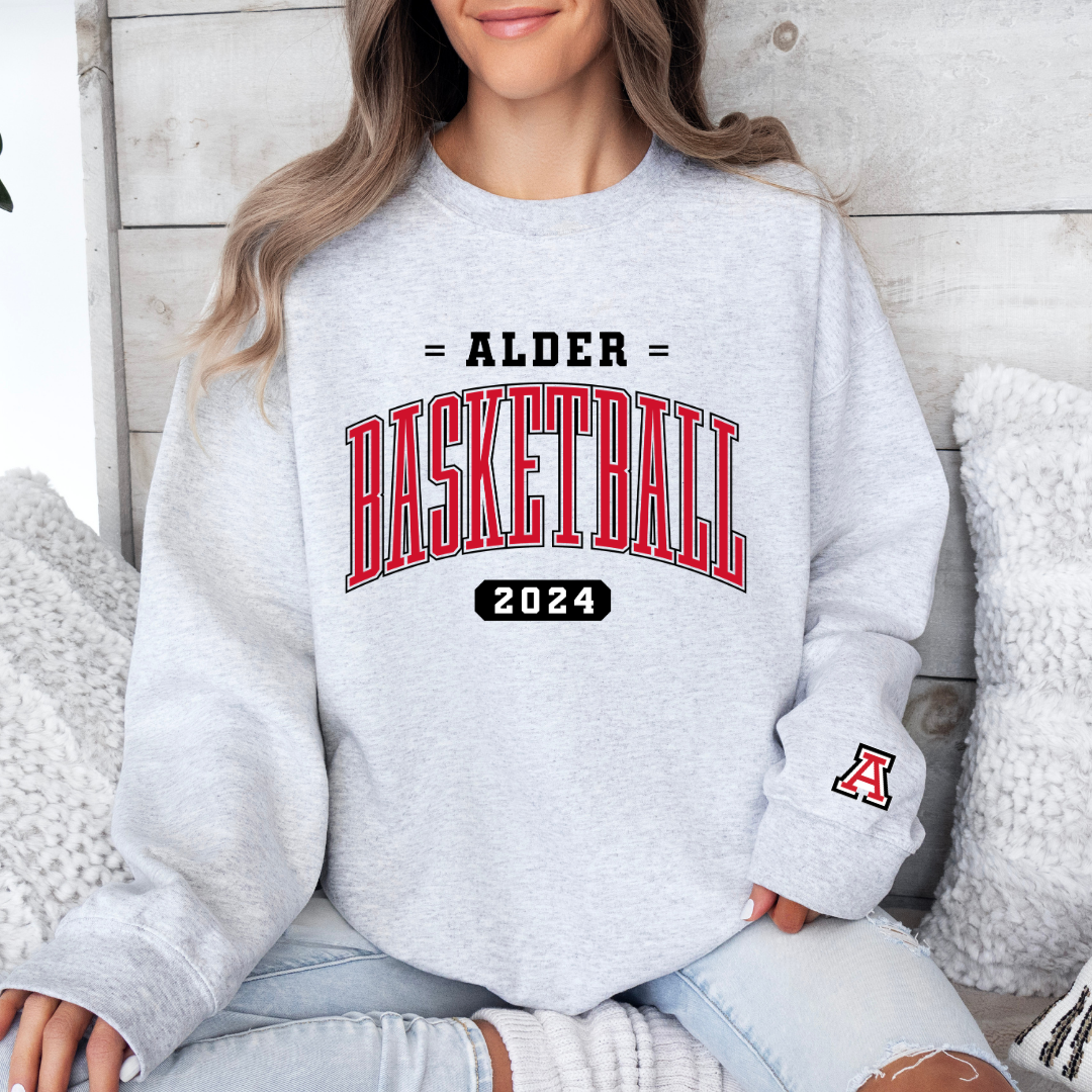 Alder Basketball 2024 Crewneck Sweatshirt