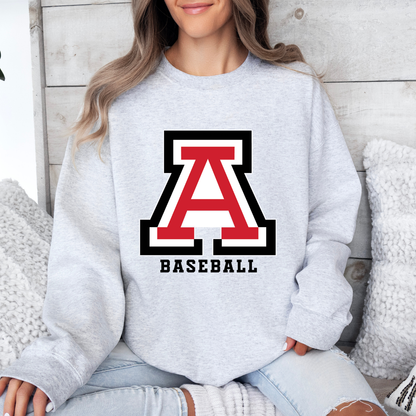 Alder Baseball Crewneck Sweatshirt