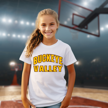 Buckeye Valley Basketball Tee Style 3