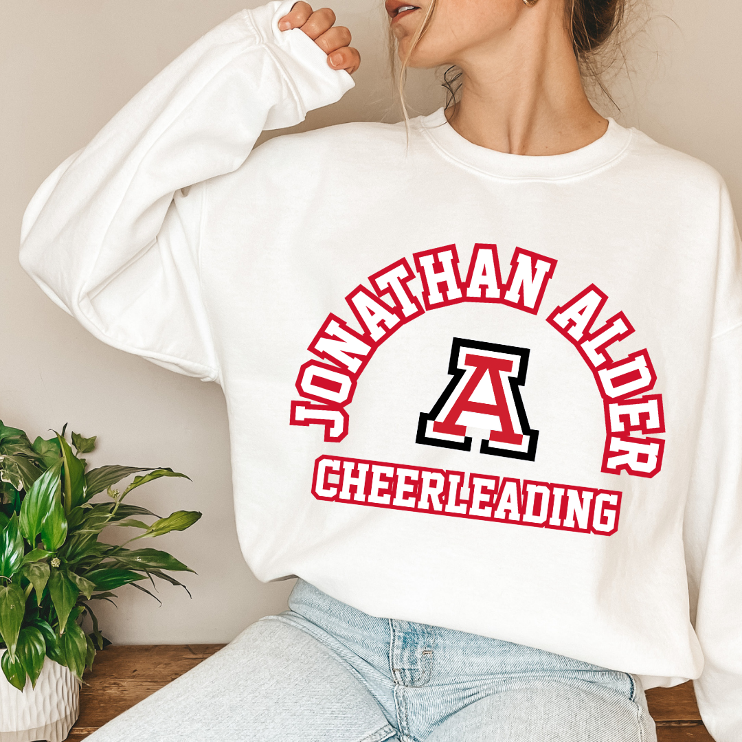 Alder Cheerleading Crewneck Sweatshirt