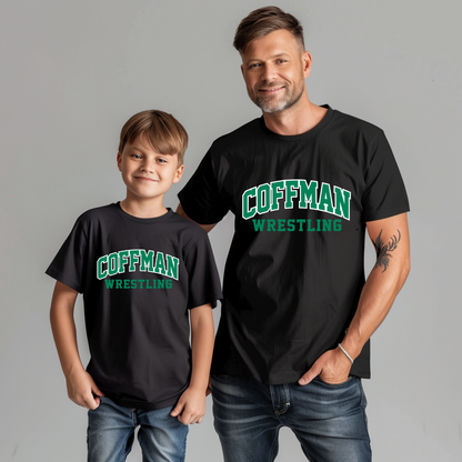 Coffman Wrestling Tee Style 4