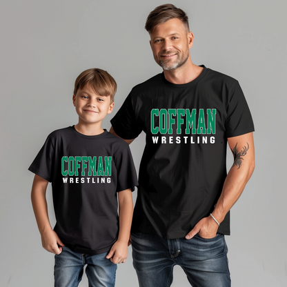 Coffman Wrestling Tee Style 6