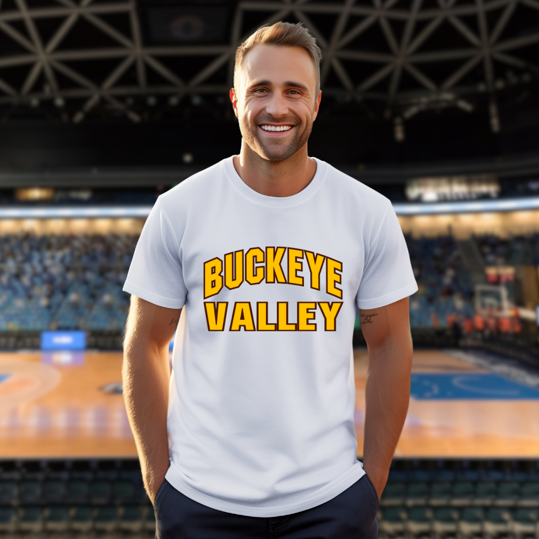 Buckeye Valley Basketball Tee Style 3