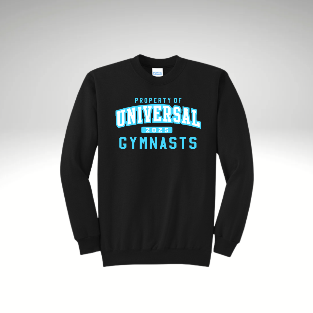 Universal Gymnasts Crewneck Fleece 3