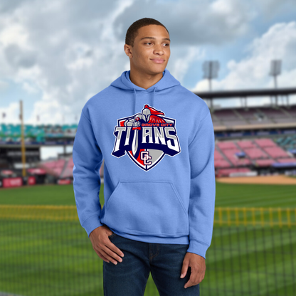 Grove City Titans Baseball Hoodie Style 1