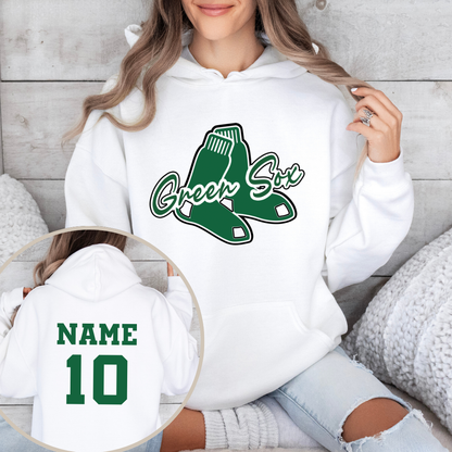 Green Sox Crewneck Sweatshirt Style 4