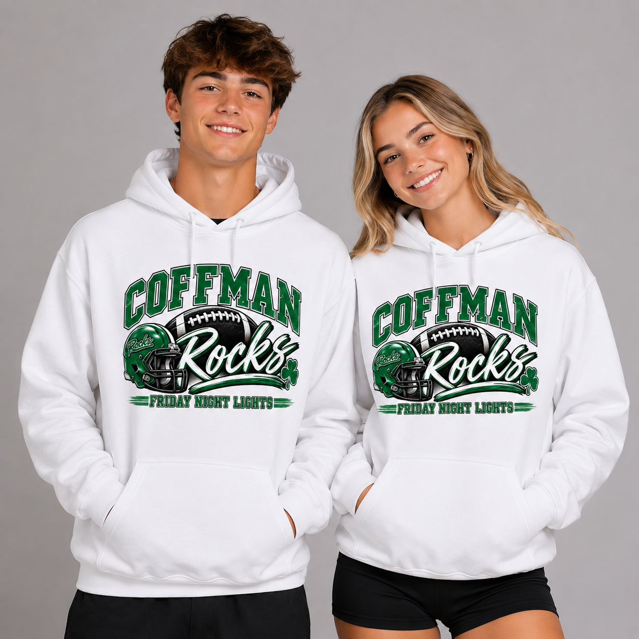 Dublin Coffman Hoodie - Coffman Football
