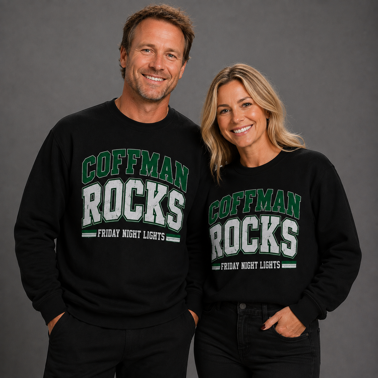 Dublin Coffman Crewneck - Friday Night Lights