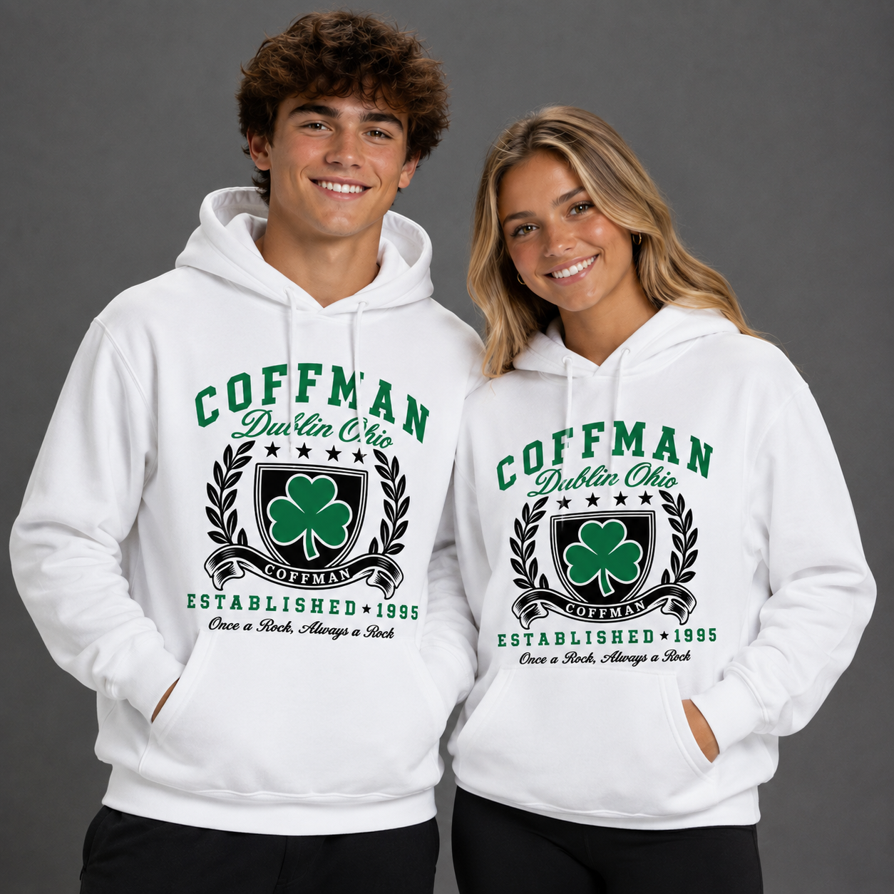 Dublin Coffman Hoodie - Coffman Crest