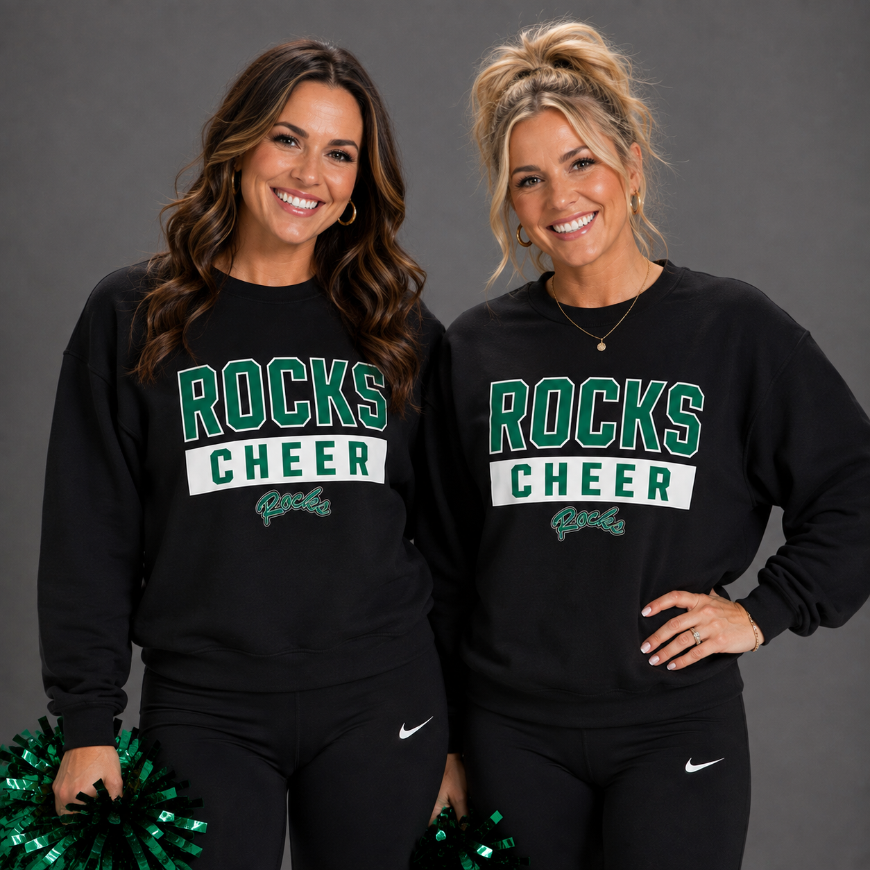Dublin Coffman Rocks Cheer Crewneck