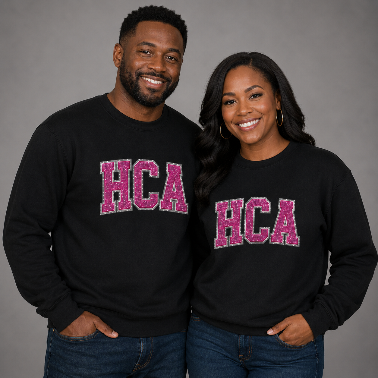 HCA Glitter Crewneck