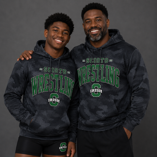 Dublin Scioto Hoodie - Wrestling CamoHex